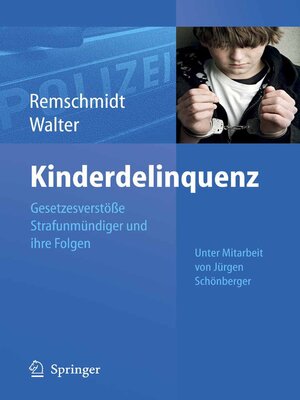 cover image of Kinderdelinquenz